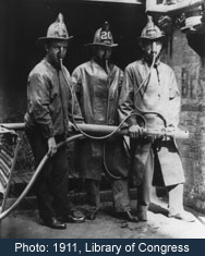 Fire Fighter in 911